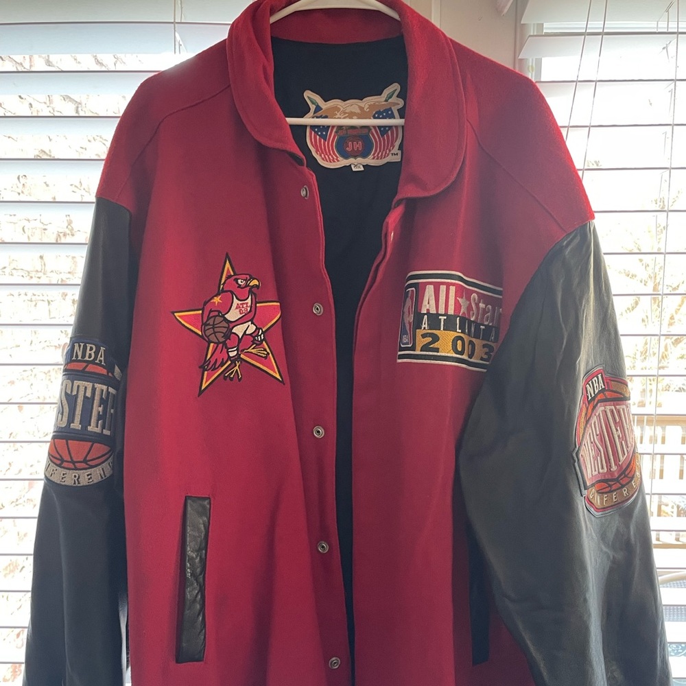 Jeff Hamilton 2003 NBA All Star Game Jacket in Atlanta. Size 5x